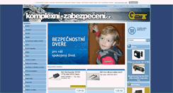 Desktop Screenshot of komplexni-zabezpeceni.cz